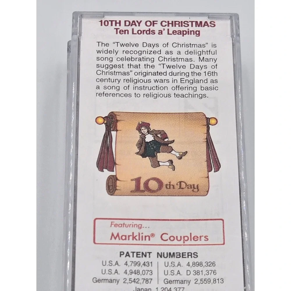 Micro-Trains Z Scale Twelve Days of Christmas Ten Lords a Leaping  50200401